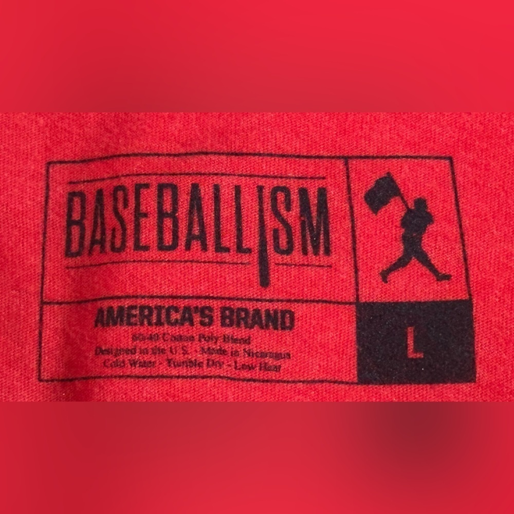 Baseballism Limited Edition Men's T-Shirt size L . - Picture 3 of 4